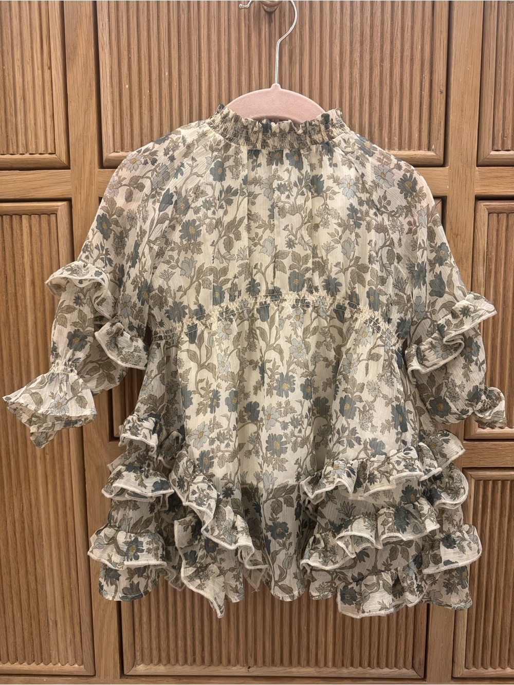 Noralee Floral Ruffle Dress